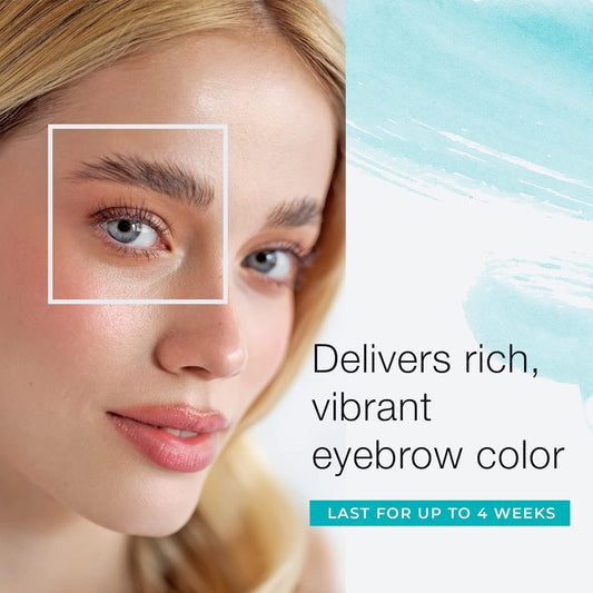 Sport Cosmetics Eyebrow Color For Women, 3 Application Kit, Dark Brown