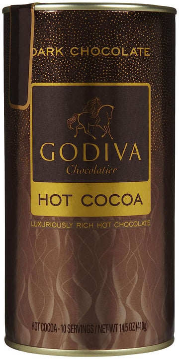 Godiva Hot Cocoa Dark Chocolate Can