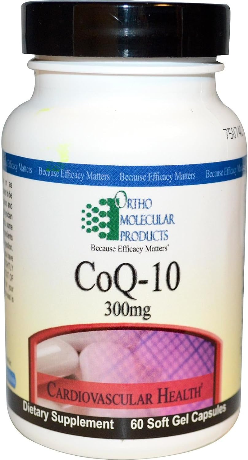 Ortho Molecular - CoQ-10 300 MG - 60 Soft Gel Capsules