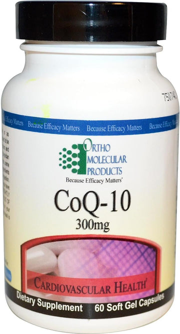 Ortho Molecular - CoQ-10 300 MG - 60 Soft Gel Capsules