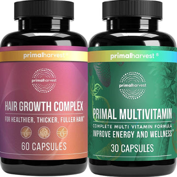 Primal Harvest Hair Growth & Multivitamin Supplements for Women and Me