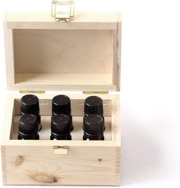 Mystic Moments | Essential Oil Starter Pack In Wooden Gift Box - 6 x 1480 Grams