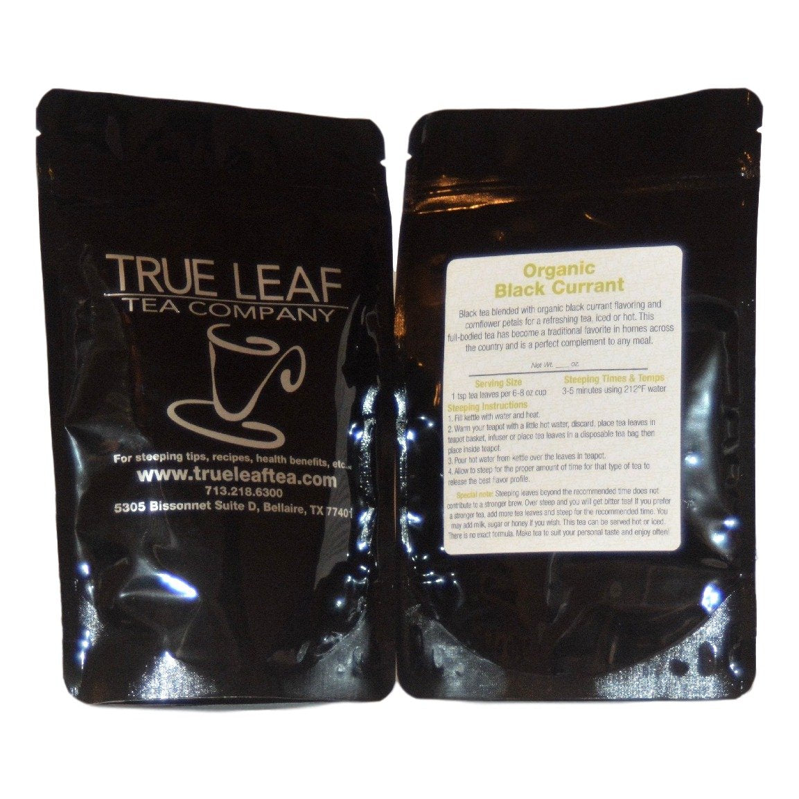 True Leaf Tea Organic Black Currant Tea