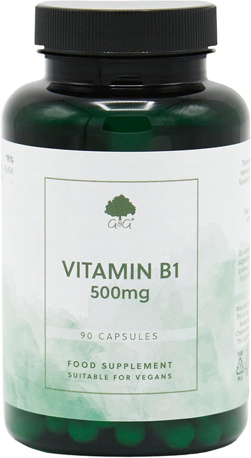 Vitamin B1 Thiamine Hcl Capsules | 500Mg Of B1 Thiamine Hcl Per Capsul0.5 Grams