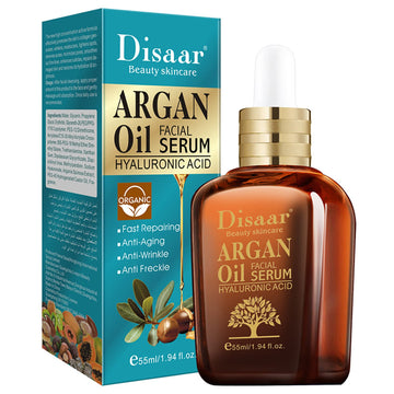 DISAAR BEAUTY Argan Oil Facial Serum Hyaluronic Acid Repairing Anti-Aging Anti-Wrinkle Anti Freckle 55/1.94.