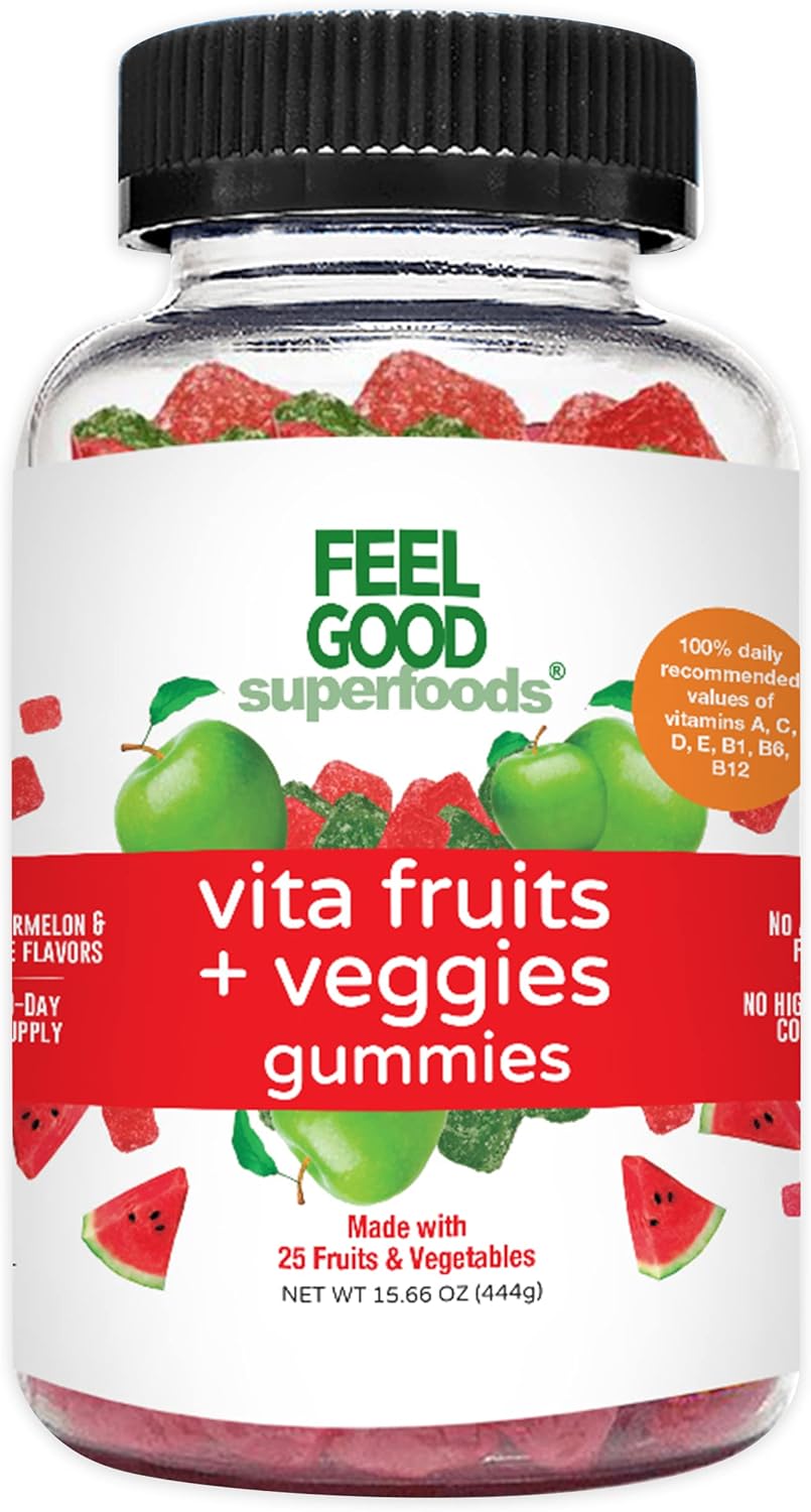 Feelgood Superfoods Vita Fruits And Veggies Supplements, Multivitamin