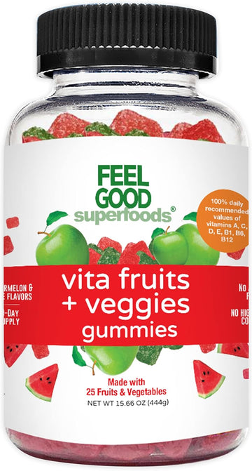 Feelgood Superfoods Vita Fruits And Veggies Supplements, Multivitamin