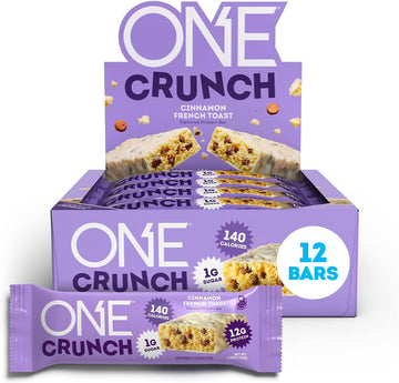 ONE Protein Bars, Crunch Cinnamon French Toast, Gluten Free Protein Ba1.41 Ounces