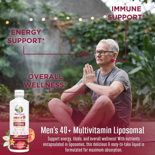 Men'S 40+ Multivitamin Liposomal With Hormonal Support By Maryruth'S E