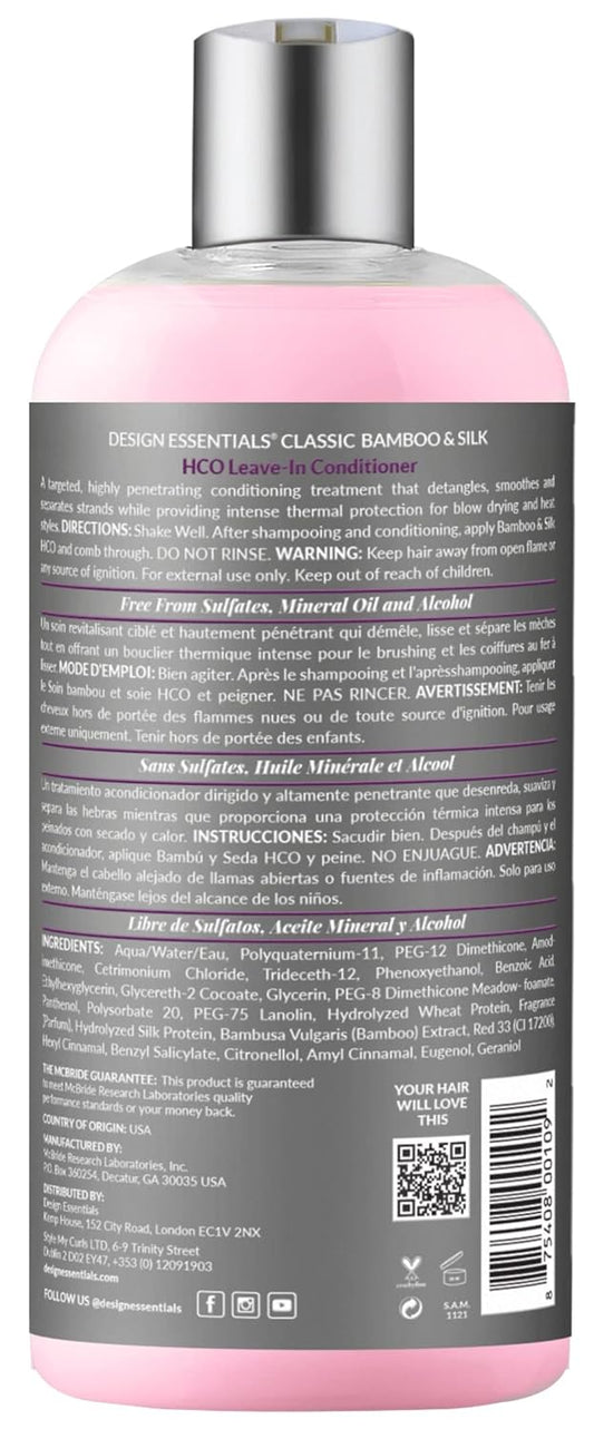 Esupli.com Design Essentials Bamboo & Silk HCO Leave-In Conditioner for