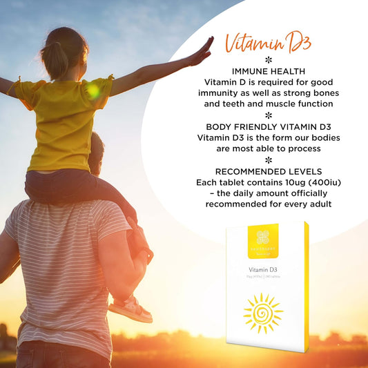 Healthspan Vitamin D3 10æg (8 Months' Supply) | Support Your Immune He110 Grams