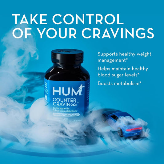 HUM Counter Cravings - Chromium Craving Suppressants with L-Theanine, 2.08 Ounces
