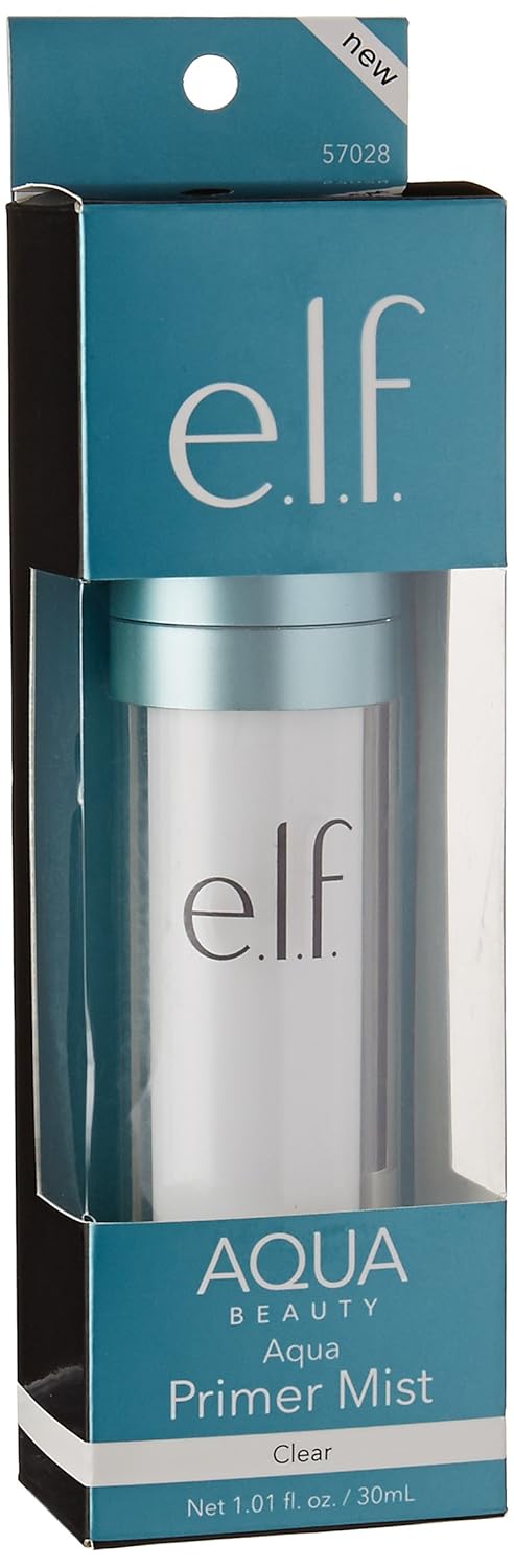 Elf Cosmetics 57028 Aqua Beauty Primer Mist Clear, 3.5