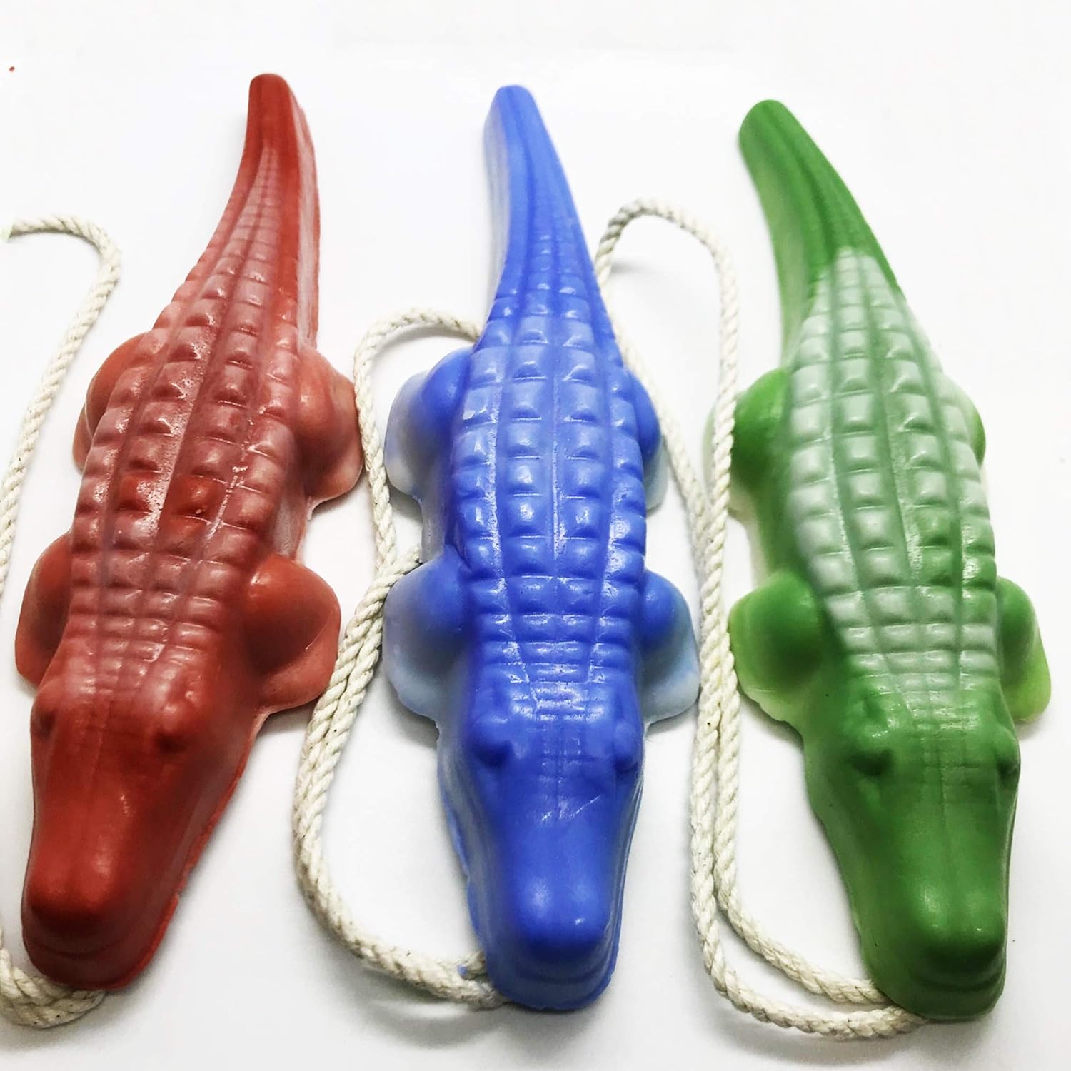 Alligator Soap on a Rope 3-Pack, orida Gators, Gifts for Mom, Funny Soap, Gifts for Him, Soap on a Rope for Kids, orida Gifts, Hand Soap, Antibacterial Soap