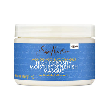 SheaMoisture Deep Conditioning Hair Masque for Curly, Coily Hair High Porosity Deep Conditioner to Fortify Hair 11