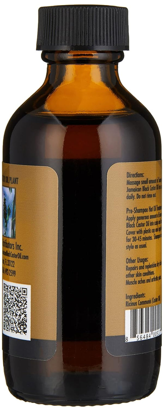 Sunny Isle Extra Dark Jamaican Black Castor Oil, 2 Ounce