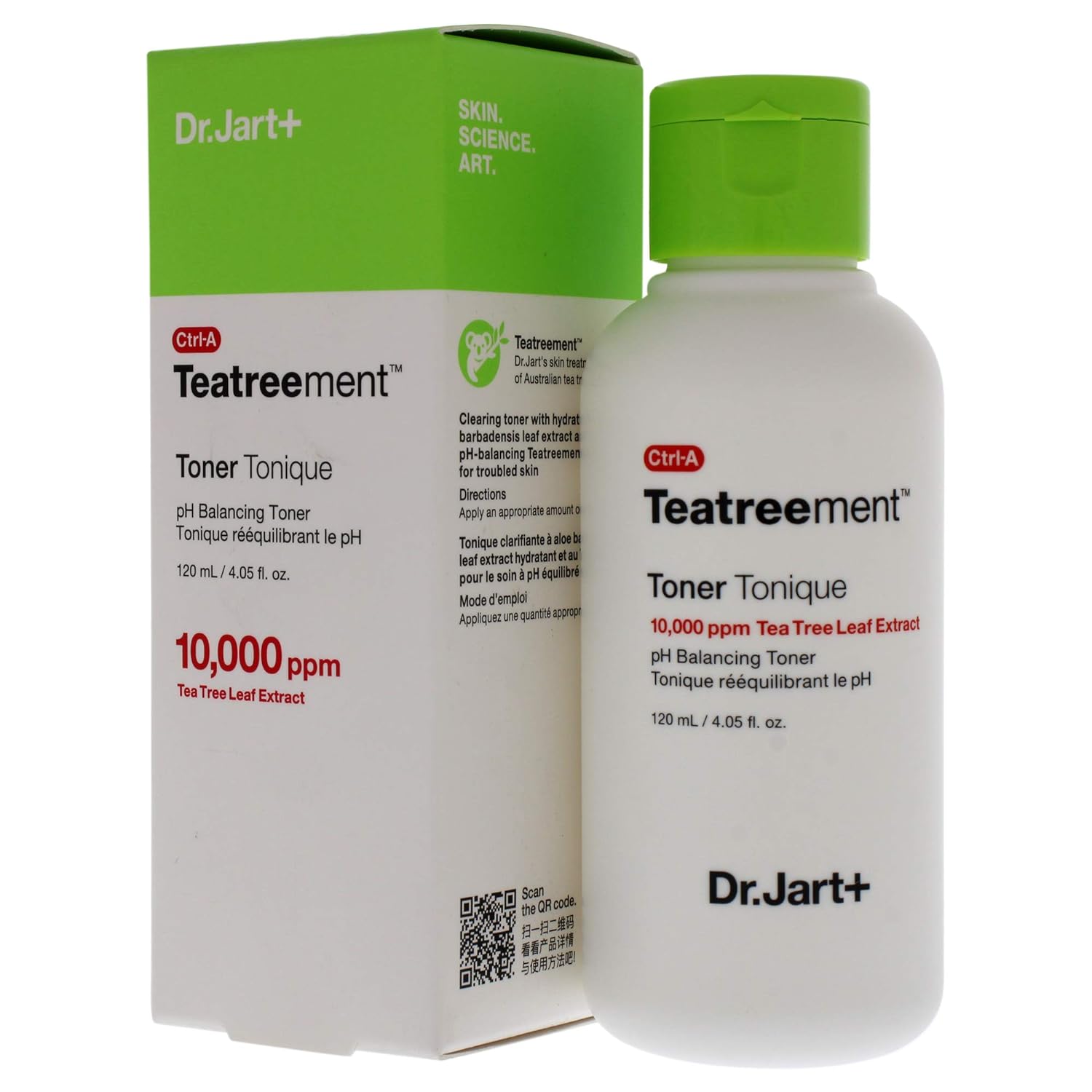 DR.JART+ Ctrl A Teatreement Toner Unisex Toner 4.05 oz