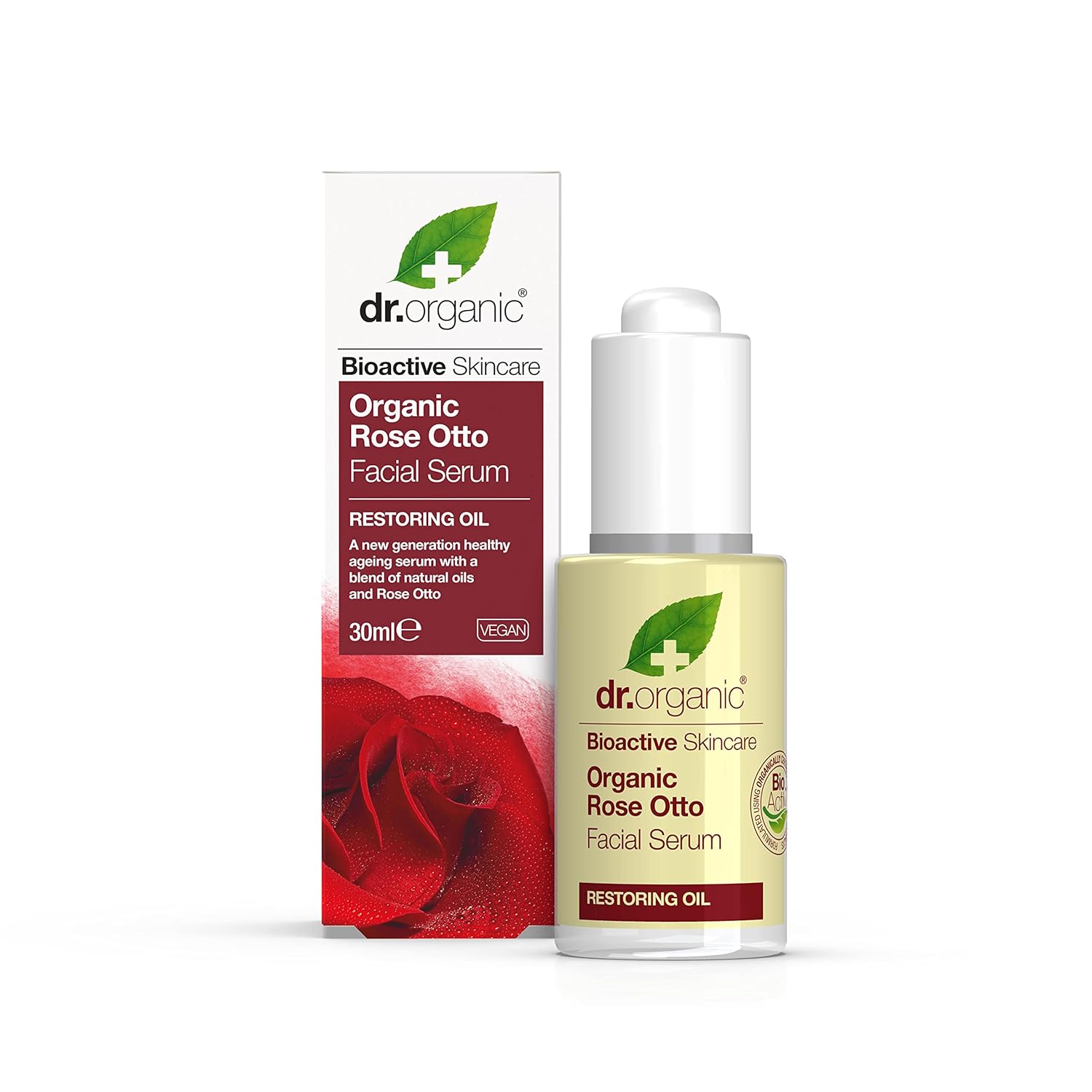 Organic Doctor Organic Rose Otto Facial Serum, 1.1 .