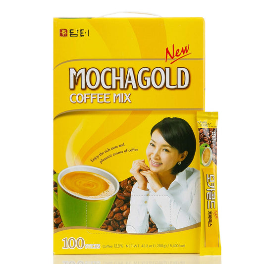 Damtuh Original Mocha Gold Mixed Instant Coffee Crème and Sugar Included