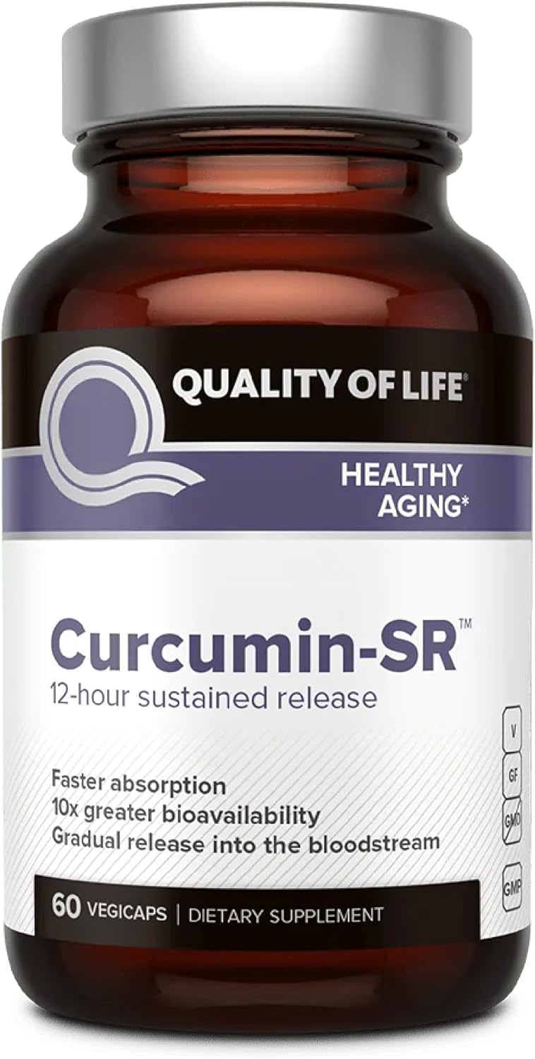 Quality of Life - Healthy Aging - Inflammation Support - Curcumin-SR -
