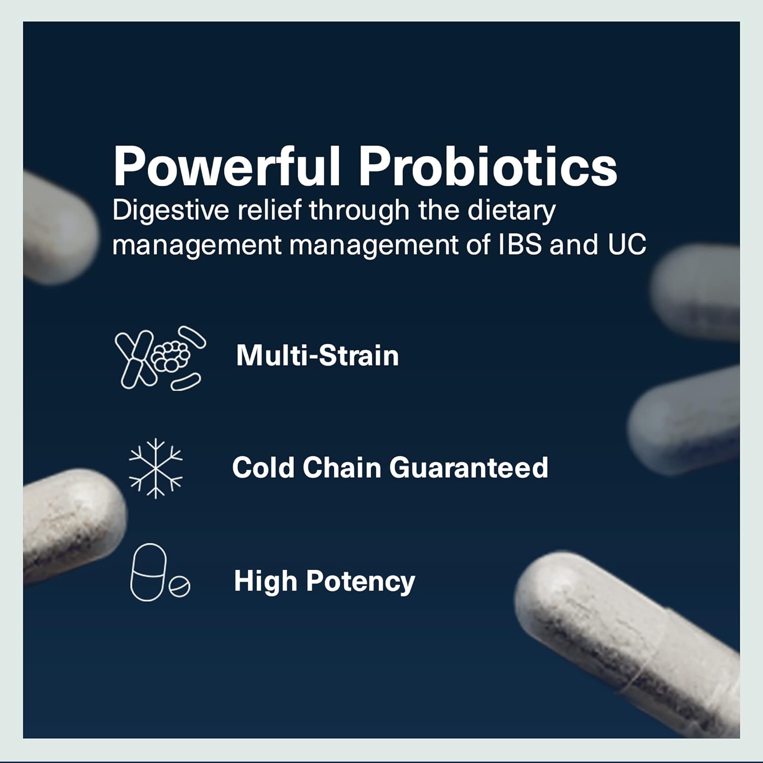 VSL#3 Probiotics for Digestive Health, Probiotic Capsules, M