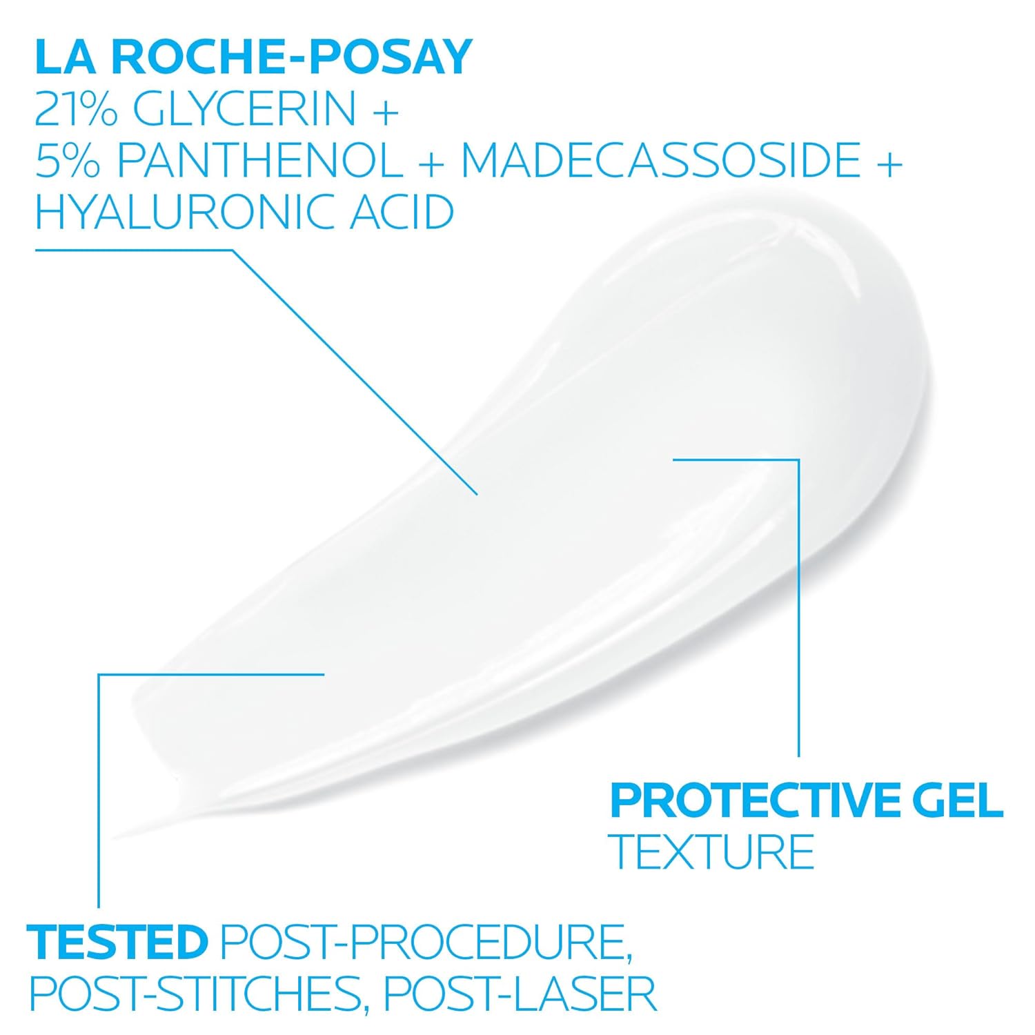 La Roche-Posay Cicaplast Gel B5 | Protective Repair Gel for Cracked, C