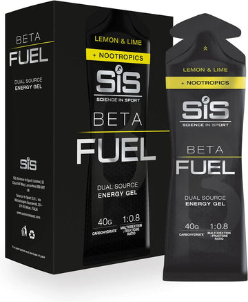 Science in Sport Beta Fuel Gels Dual Source Energy Gel, Lemon and Lime460 Grams