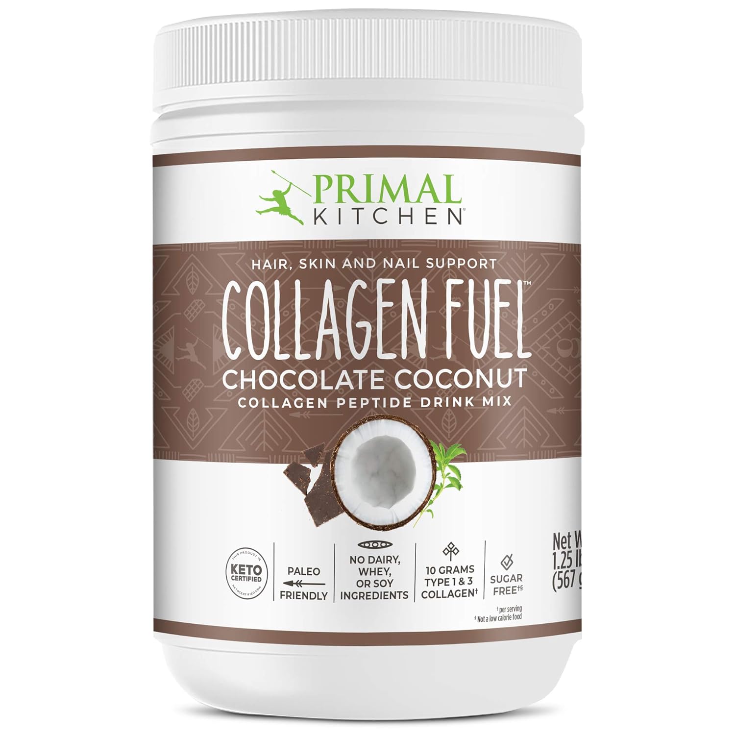 Primal Kitchen Collagen Fuel Collagen Peptide Drink Mix, Cho