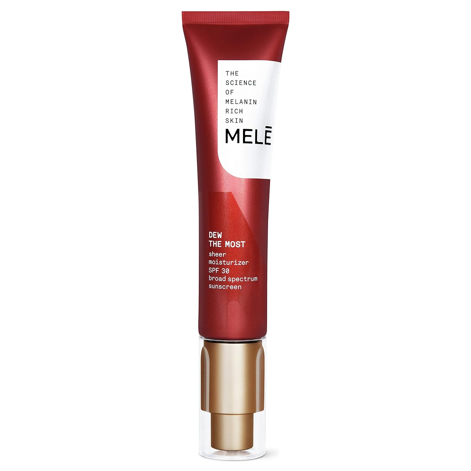 MELE Face Moisturizer 24 Hours Of Broad Spectrum Protection From UVA, UVB And Blue Light Moisturizer With SPF Dew The Most SPF 30 With Niacinamide And Vitamin E 1 , White