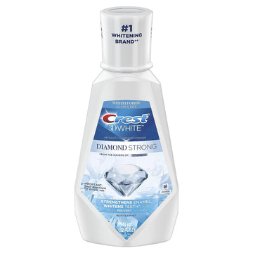 Crest 3D White Mint Mouthwash, 32   (Pack of 1)