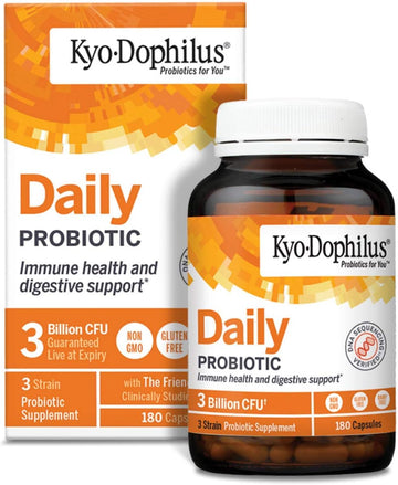 Kyo-Dophilus Daily Probiotic, Immune and Digestive Support,