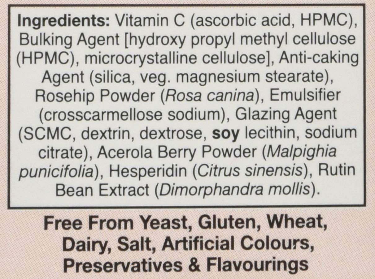 HealthAid Vitamin C 1000mg - Prolong Release - 30 Vegan Tablets

