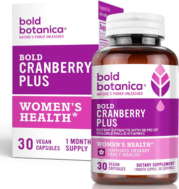Bold Botanica Bold Cranberry Plus ? 36 mg Soluble PACs ? Cra