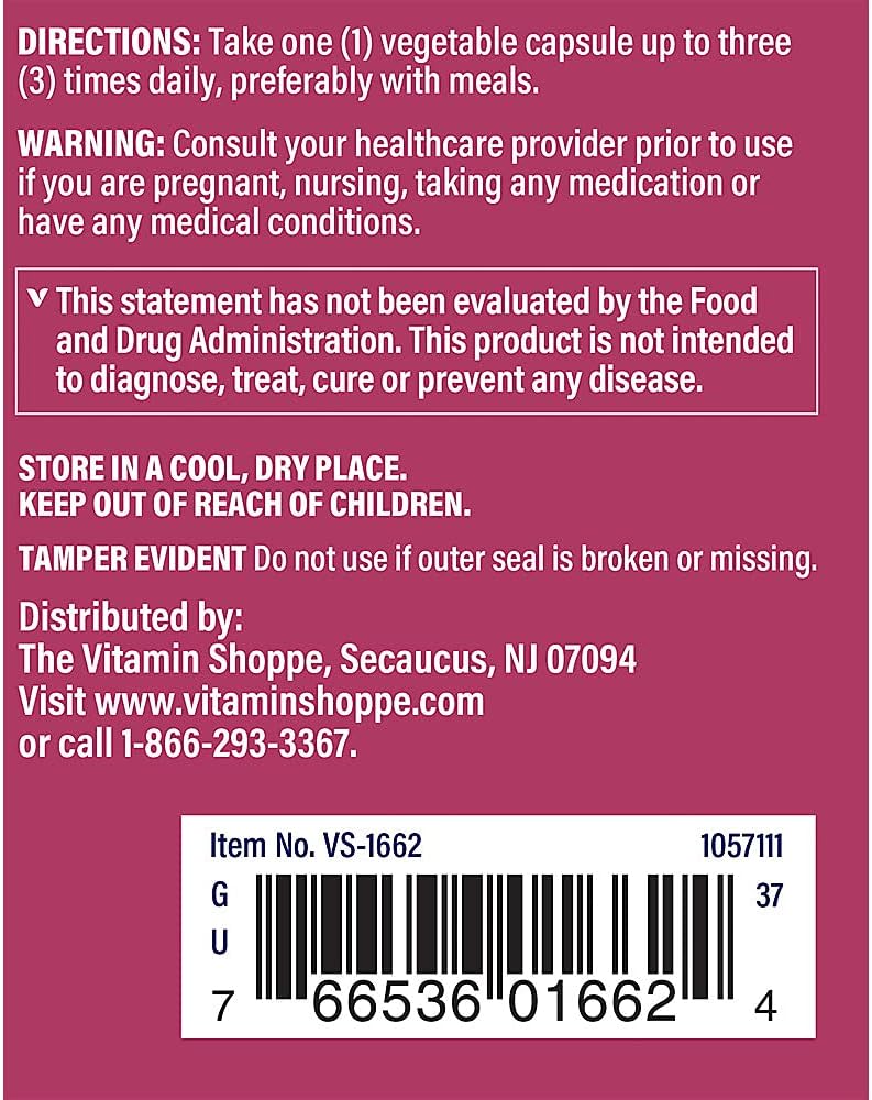 The Vitamin Shoppe Chasteberry Extract (Vitex Agnus Extract) Women's H