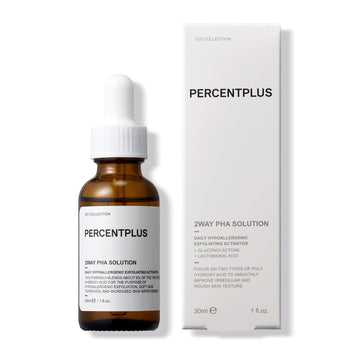 PERCENTPLUS Skin care l 2way pha solution skin serum contains 2 types pha, for normalize skin turnover of collapsed skin, daily hypoallergenic exfoliation, increase moisture retention?1 .