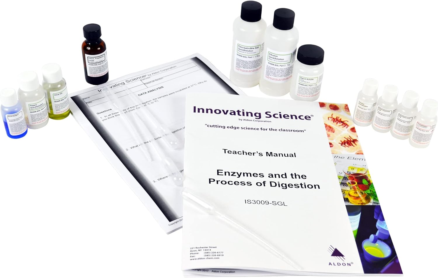 Innovating Science Enzymes And The Process Of Digestion Kit: Small Gro1.05 Pounds