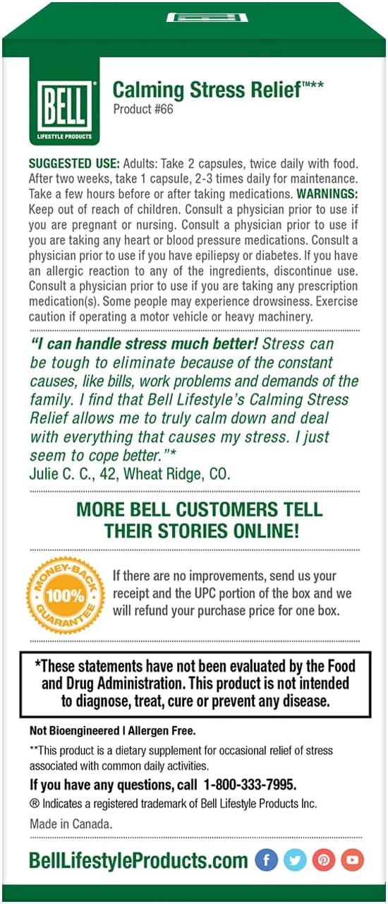 Bell Calming Stress Relief Lifestyle Products