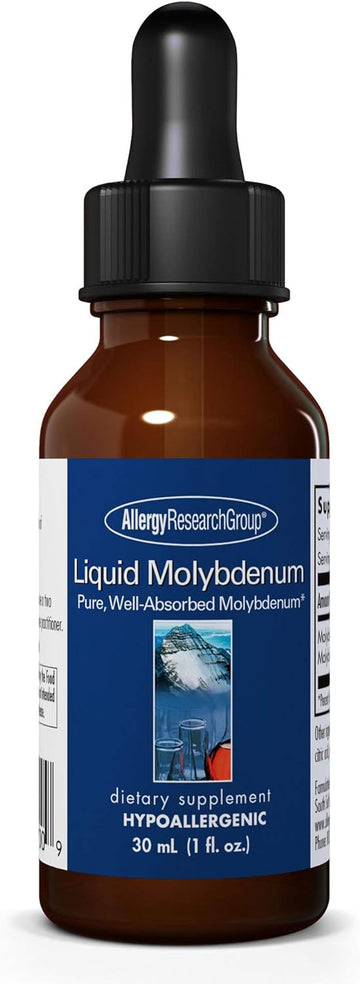 Allergy Research Group Liquid Molybdenum - 25 Mcg - 1 Fl Oz