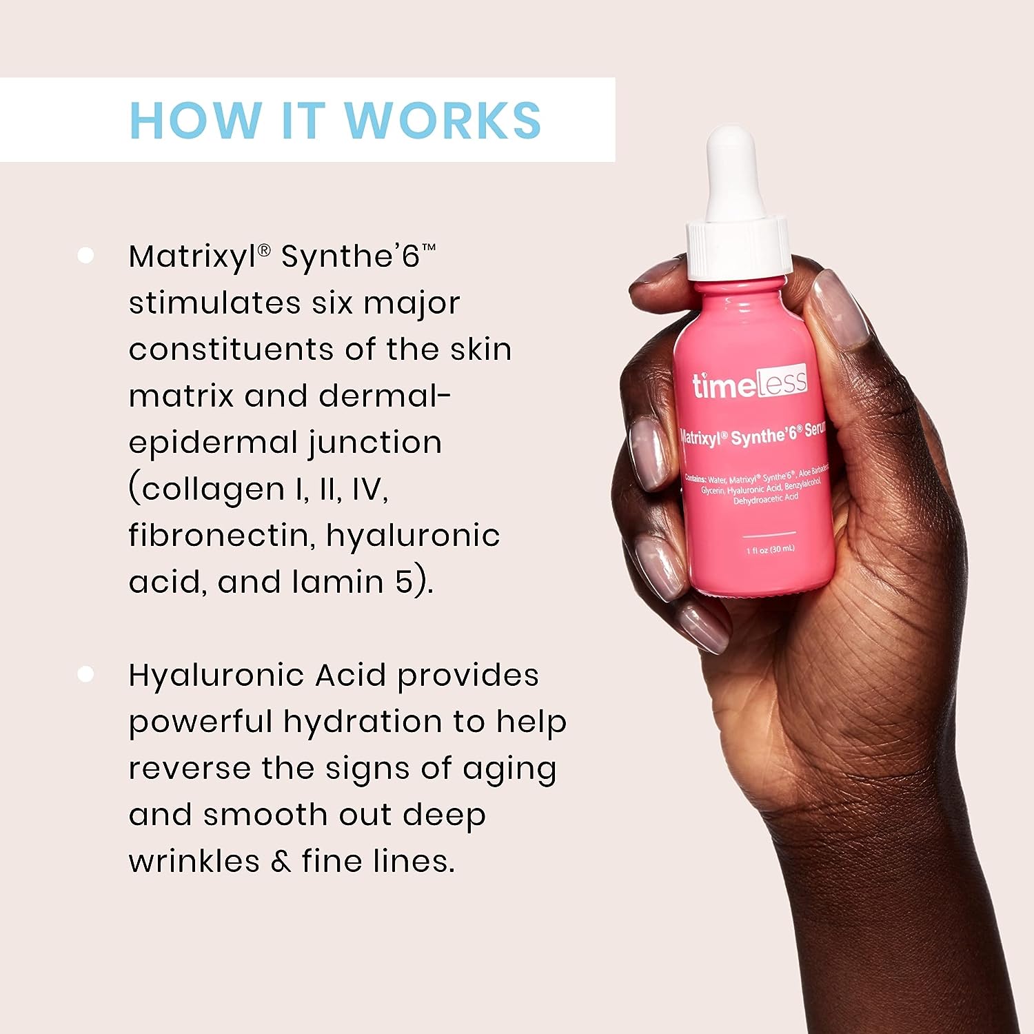 Esupli.com Timeless Skin Care Matrixyl Synthe’6 Serum - 1 oz