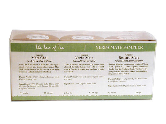 The Tao of Tea Yerba Mate Sampler, 3 Count