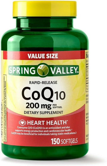 Spring Valley, CoQ10, 150 softgels, 200 mg