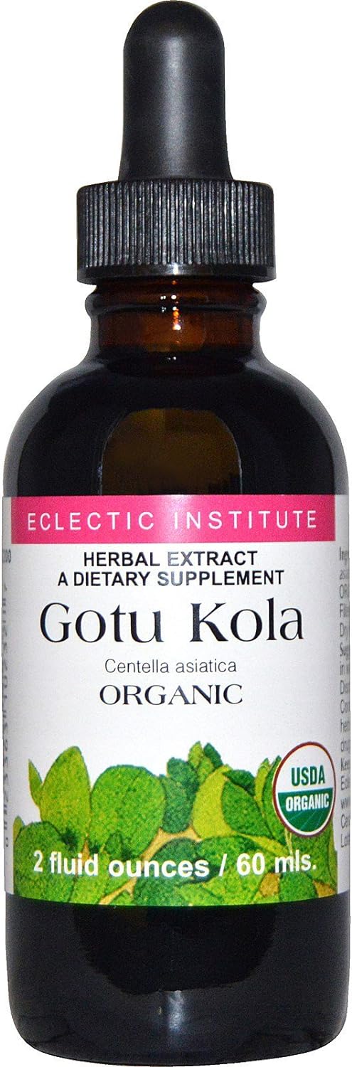 Eclectic Gotu Kola O, Red, 2 Fluid Ouncered