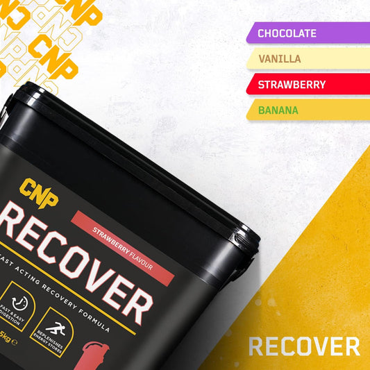 CNP Professional Recover, 5kg & 1.2kg Fast Acting Post Exercise Recove2.5 Kilo Grams