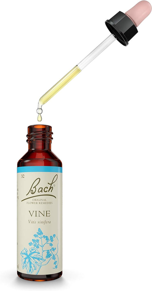 Bach Original Flower Remedies Vine Flower, Vegan Formula, Promote Pers32 Grams