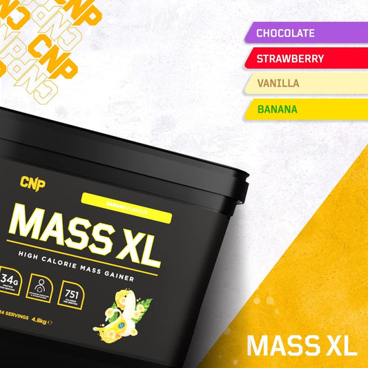 CNP Professional Mass and Mass XL, High Calorie Lean Mass, Muscle, Wei4.8 Kilo Grams