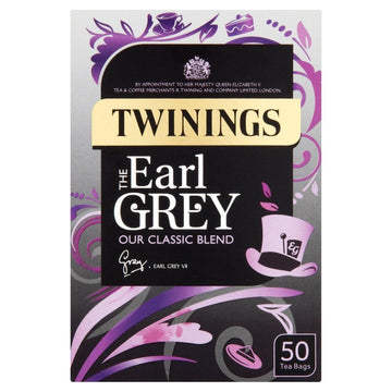 Twinings Early Grey Tea Bags - 50's - Pack of 2 (50's x 2)