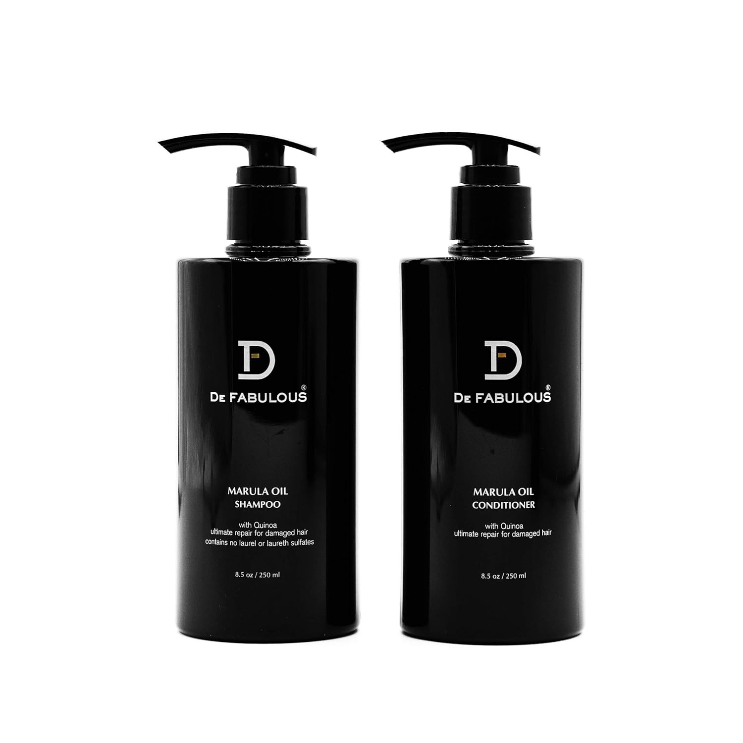 De Fabulous Marula Oil Shampoo & Conditioner 8.5