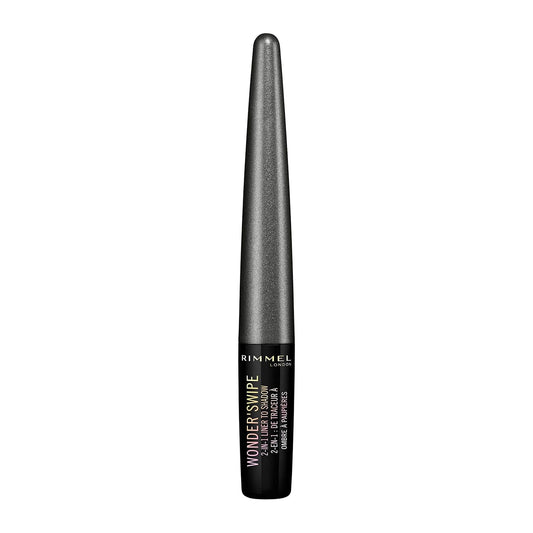 Rimmel London Wonder Swipe 2-in-1 Glitter Eyeline to Eyesahdow, 014 Fashun, Metallic