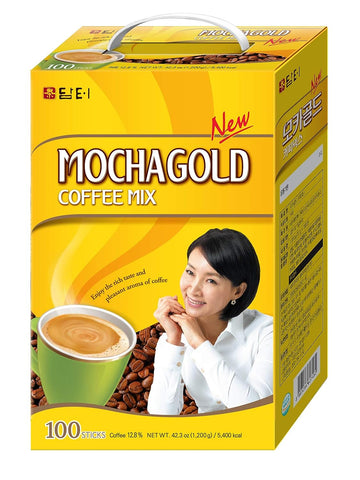 Damtuh Original Mocha Gold Mixed Instant Coffee Crème and Sugar Included