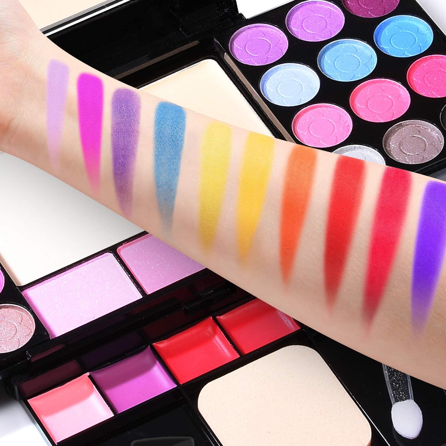 Eyeshadow Palette Makeup Palette 35 Bright Colors Matte and 